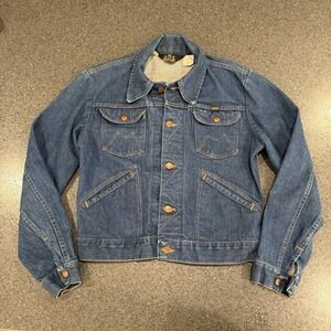 Vintage Maverick Blue Bell USA Sanforized Cotton Size 38